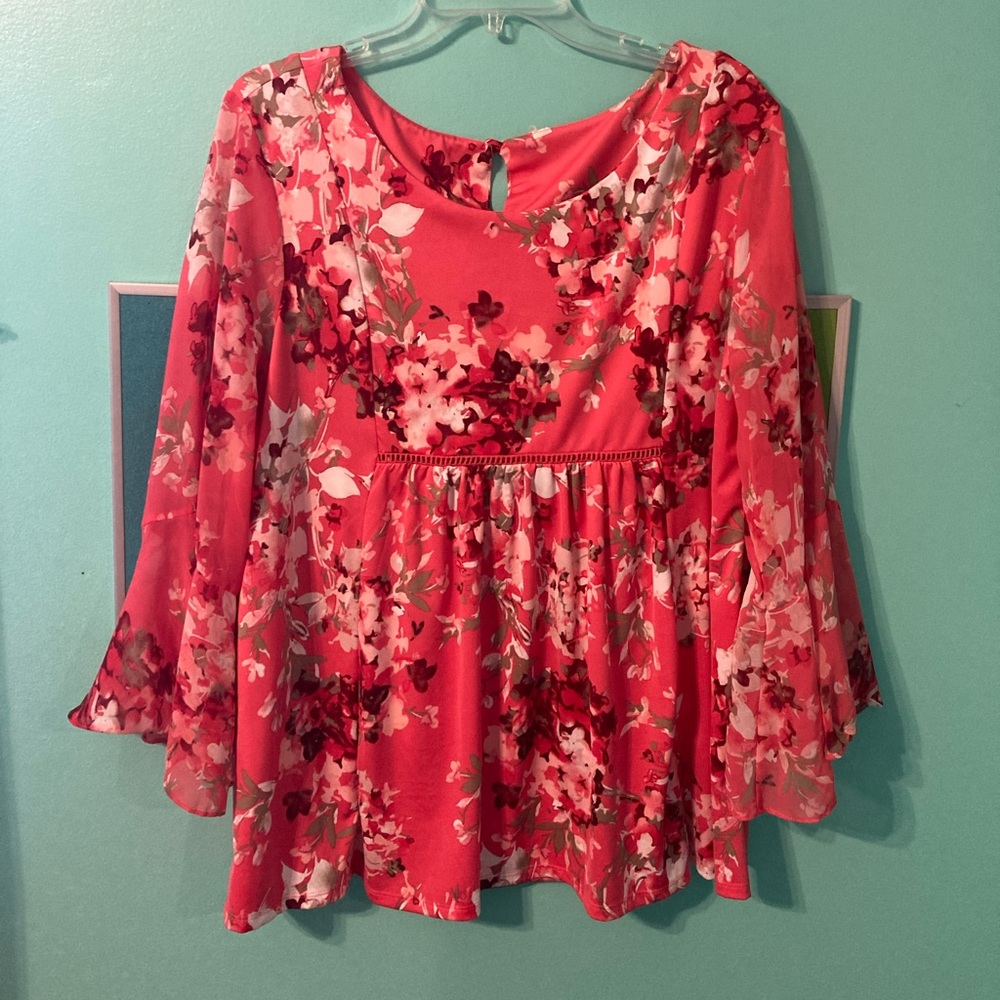 Pink blouse